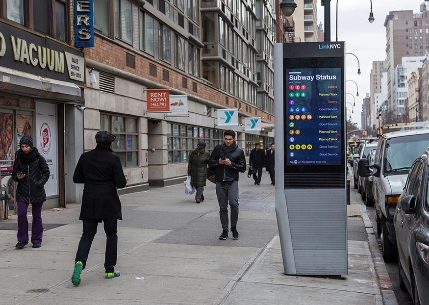 LinkNYC kiosk